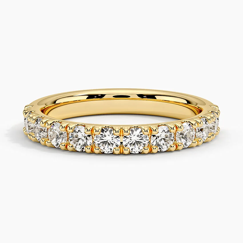 Rose gold diamond engagement ring with surprise diamond details