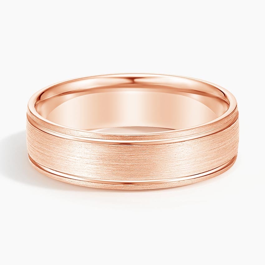 Rose gold diamond engagement ring with surprise diamond details