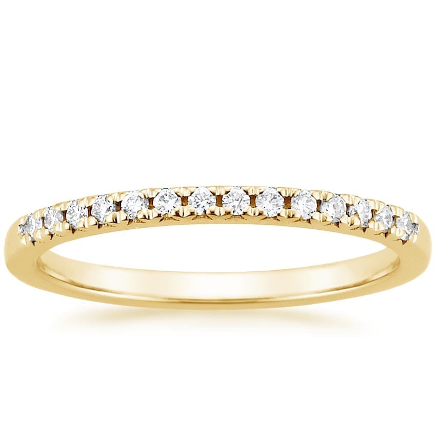 Rose gold diamond engagement ring with surprise diamond details
