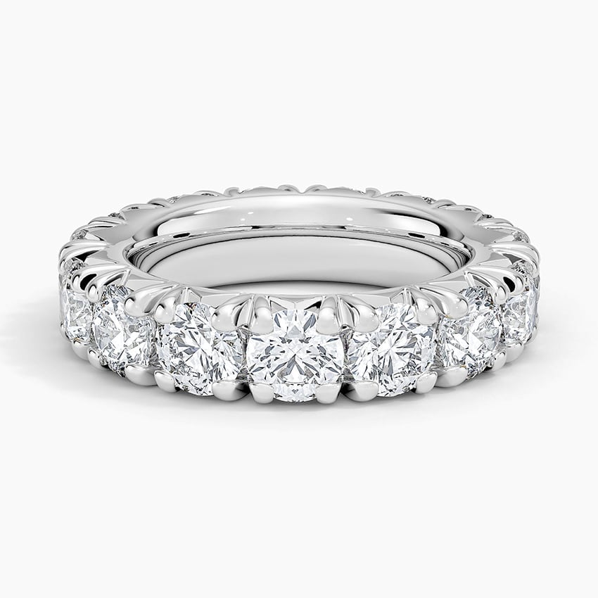 Rose gold diamond engagement ring with surprise diamond details