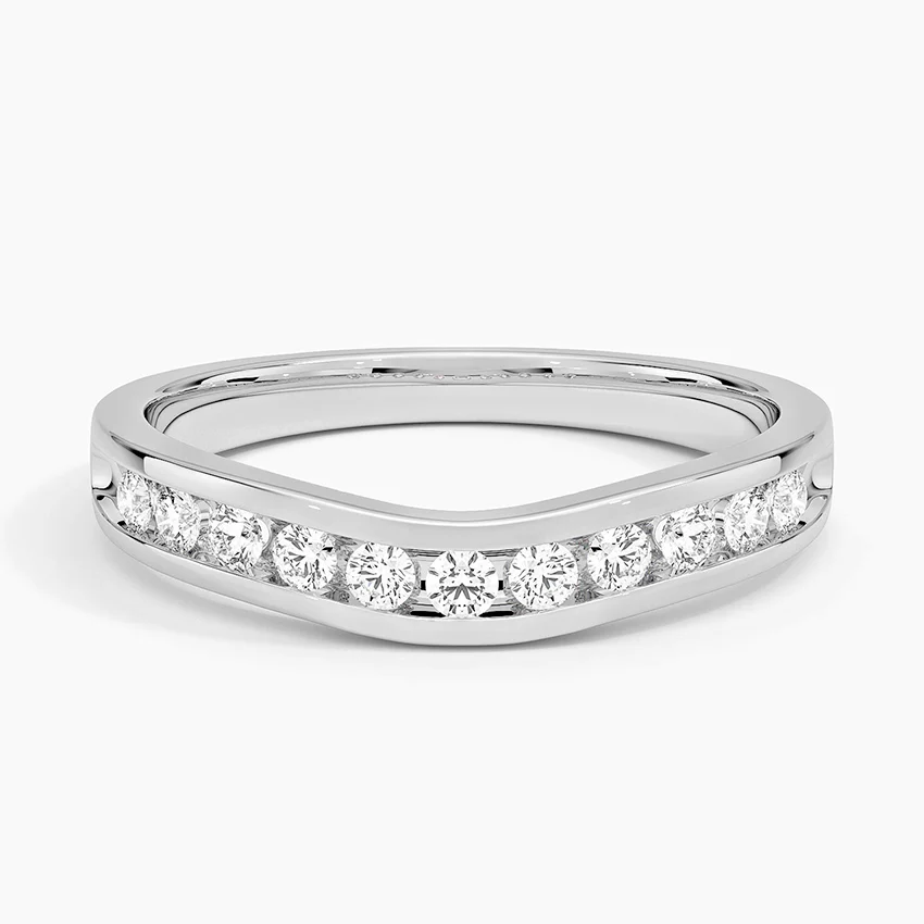 Rose gold diamond engagement ring with surprise diamond details