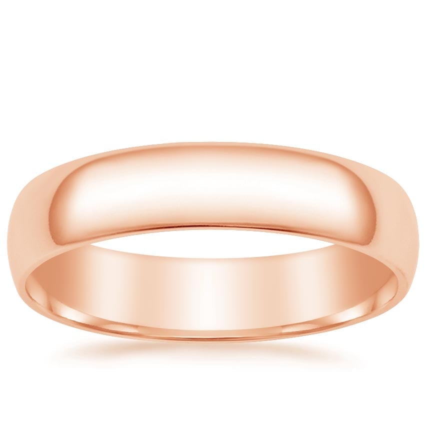 Rose gold diamond engagement ring with surprise diamond details