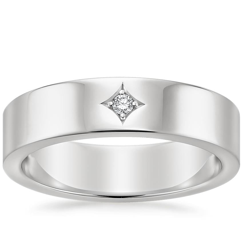 Rose gold diamond engagement ring with surprise diamond details