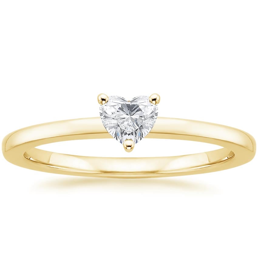 Rose gold diamond engagement ring with surprise diamond details