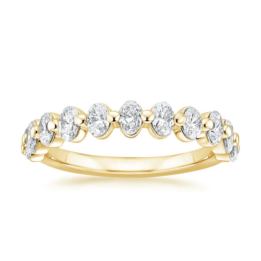 Rose gold diamond engagement ring with surprise diamond details