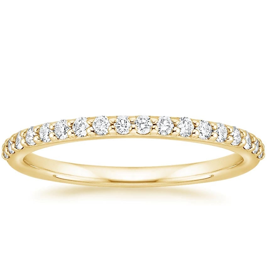 Rose gold diamond engagement ring with surprise diamond details