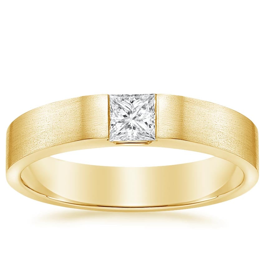Rose gold diamond engagement ring with surprise diamond details