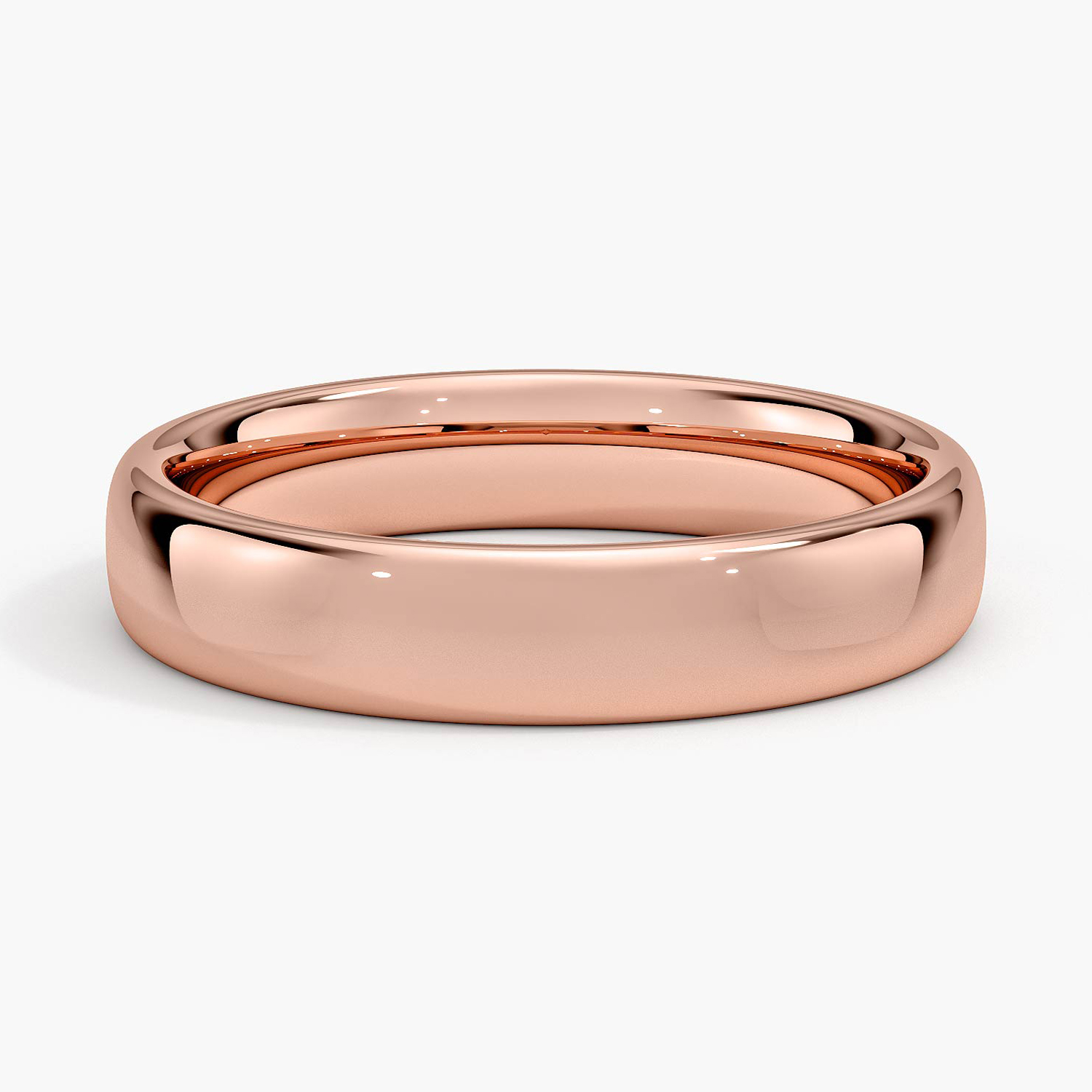 Rose gold diamond engagement ring with surprise diamond details