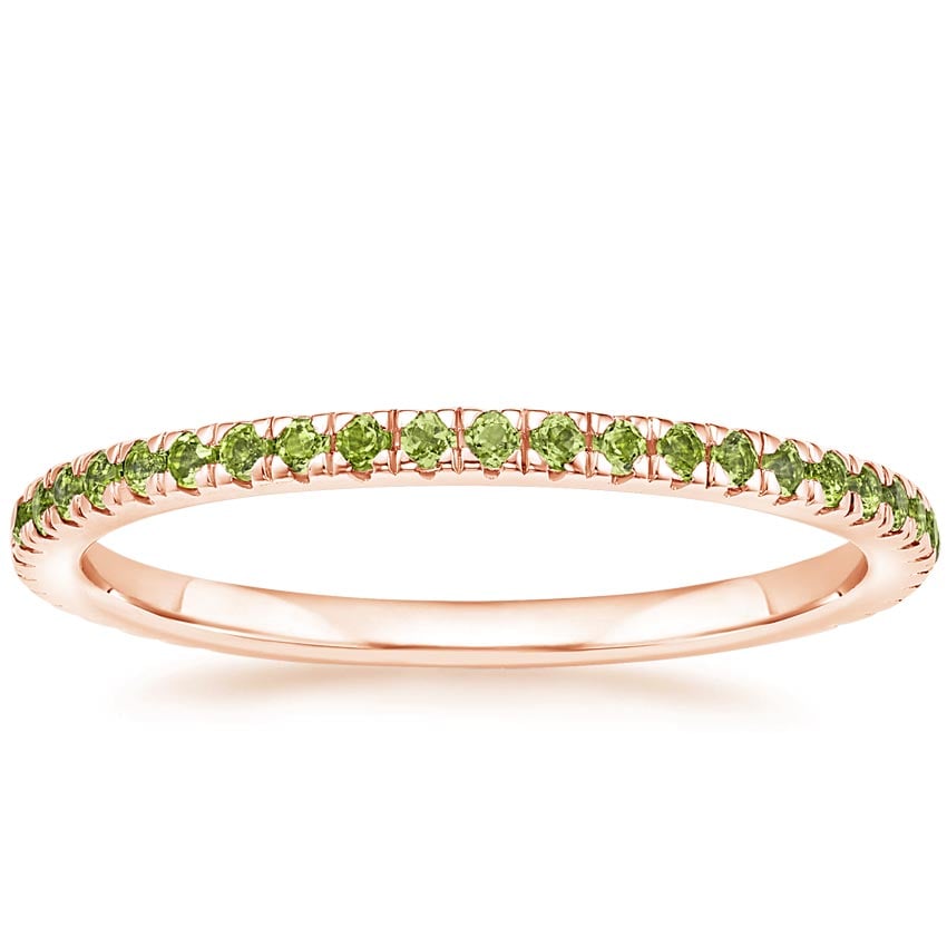 Rose gold diamond engagement ring with surprise diamond details