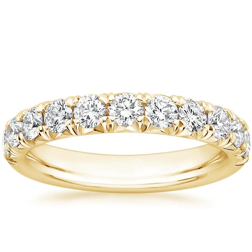Rose gold diamond engagement ring with surprise diamond details