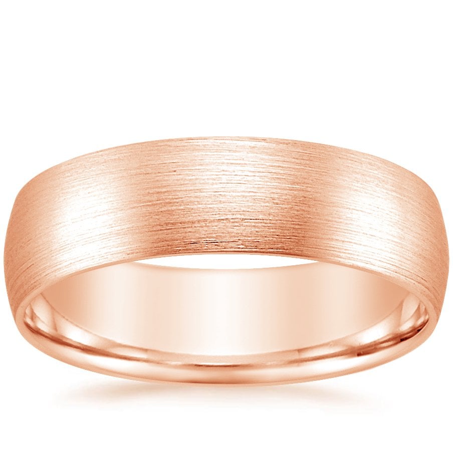 Rose gold diamond engagement ring with surprise diamond details