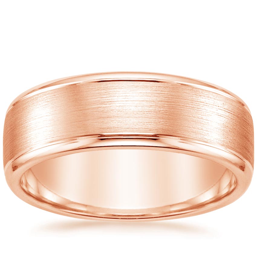 Rose gold diamond engagement ring with surprise diamond details