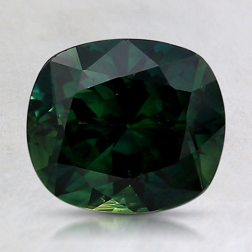8.4x7.4mm Teal Cushion Australian Sapphire