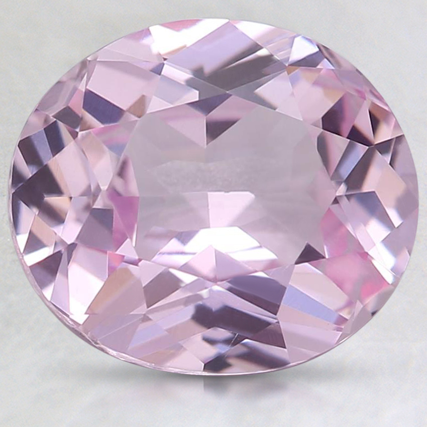 9.7x8.4mm Pink Oval Sapphire