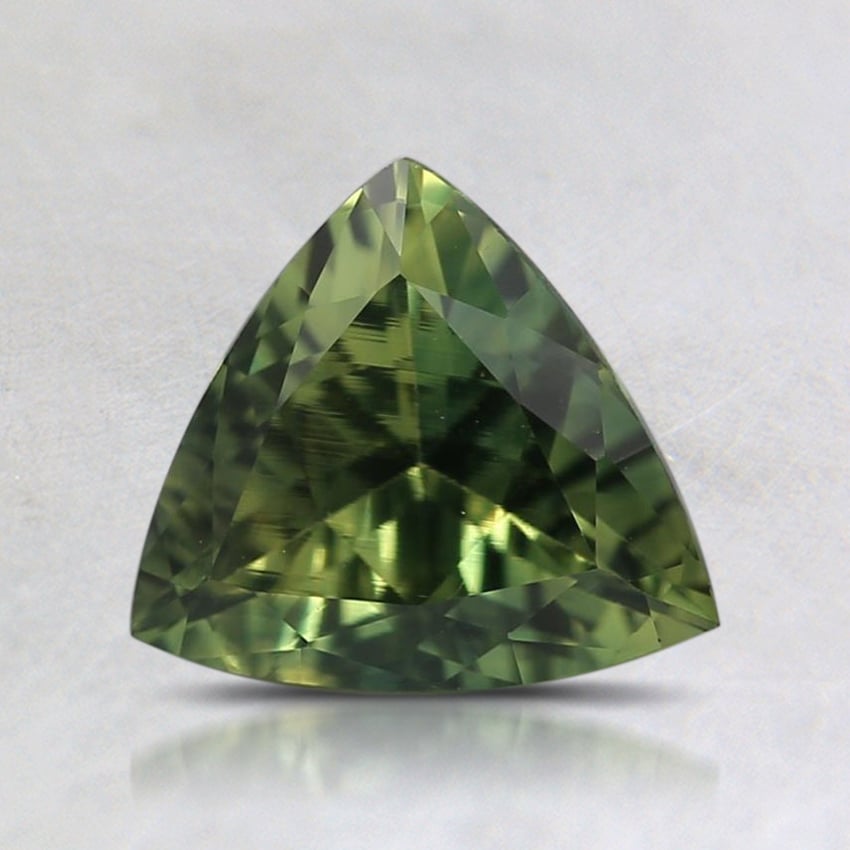 7x6.7mm Unheated Teal Trillion Australian Sapphire