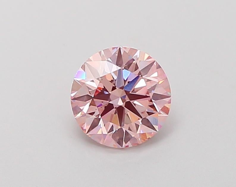 1.00 Ct. Fancy Intense Pink Round Lab Grown Diamond