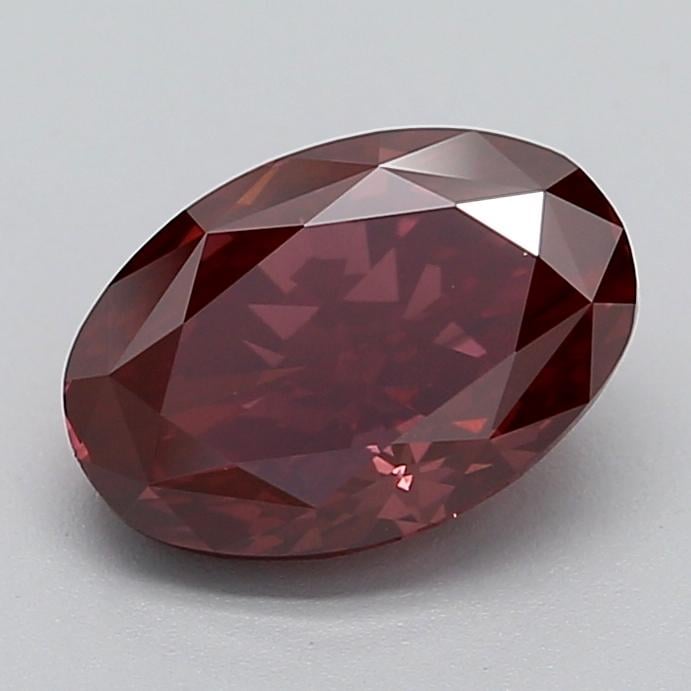1.84 Ct. Fancy Deep  Pink Oval Lab Grown Diamond