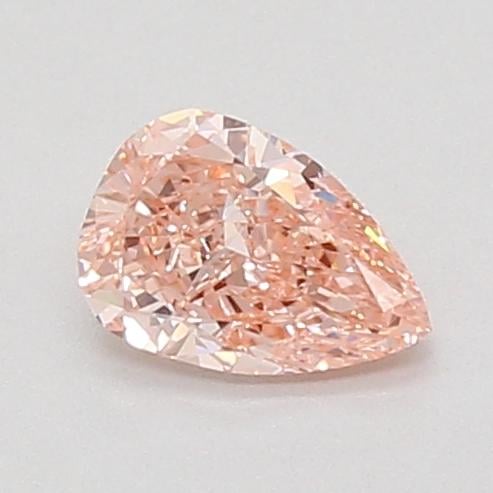 0.52 Ct. Fancy Vivid Pink Pear Lab Grown Diamond