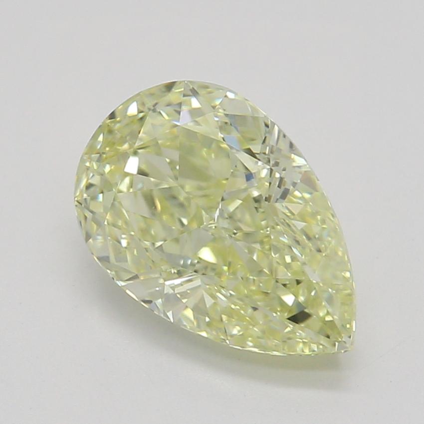 1.01 Ct. Fancy Light Yellow Pear Diamond