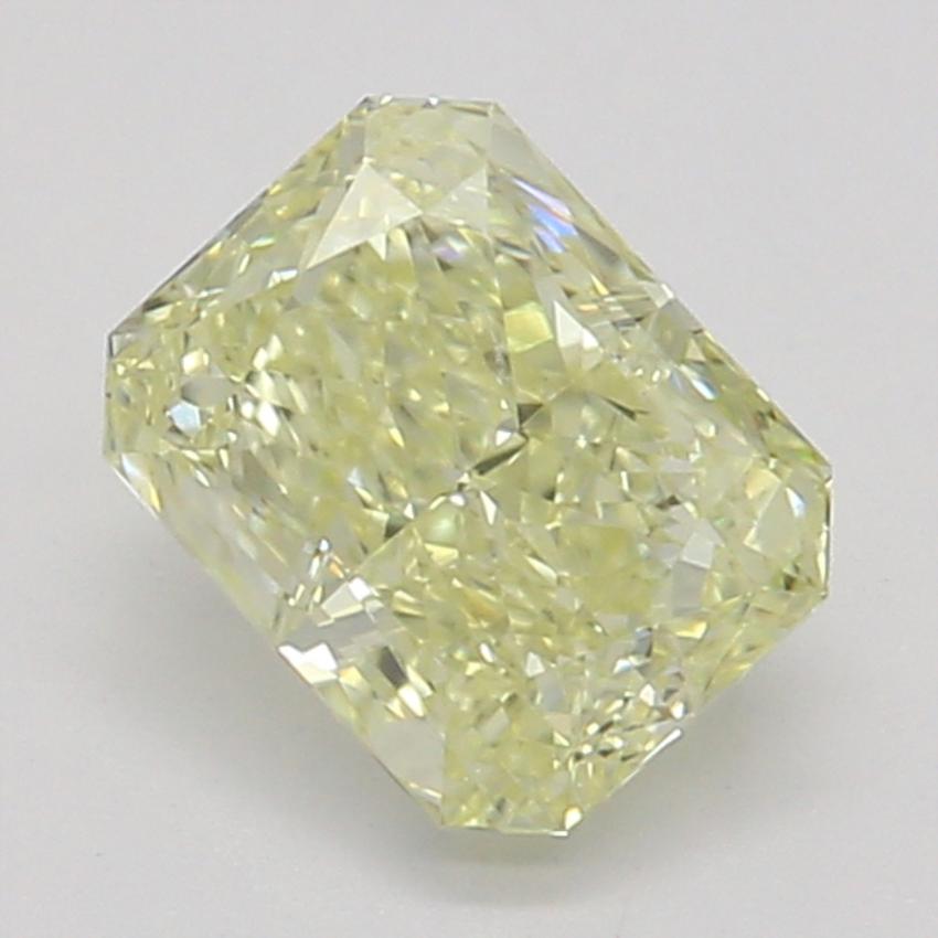 0.50 Ct. Fancy Light Yellow Radiant Diamond