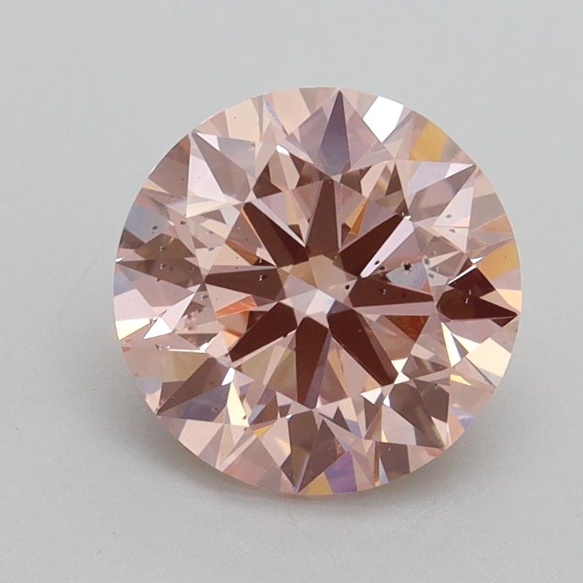 2.00 Ct. Fancy Intense Pink Round Lab Grown Diamond