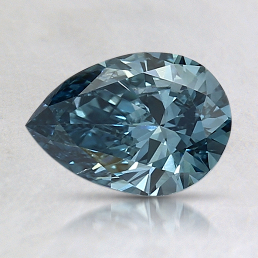 0.99 Ct. Fancy Deep Blue Pear Lab Grown Diamond