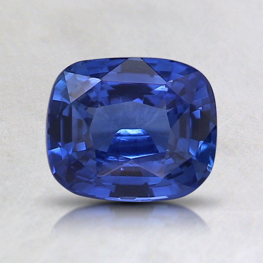 6.1x5.1mm Blue Cushion Sapphire