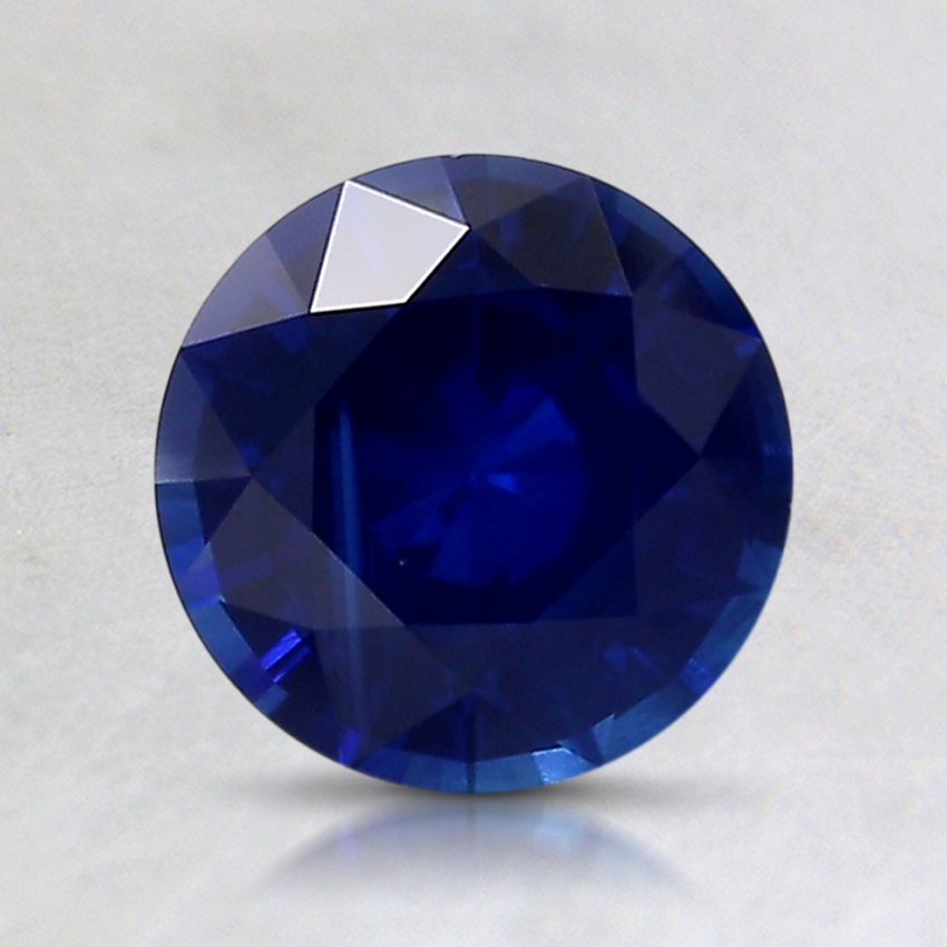 6.8mm Blue Round Sapphire