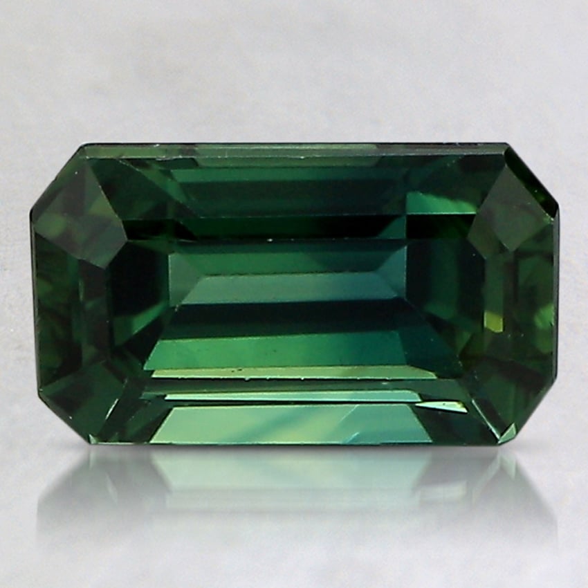 9.1x5.4mm Unheated Teal Emerald Australian Sapphire