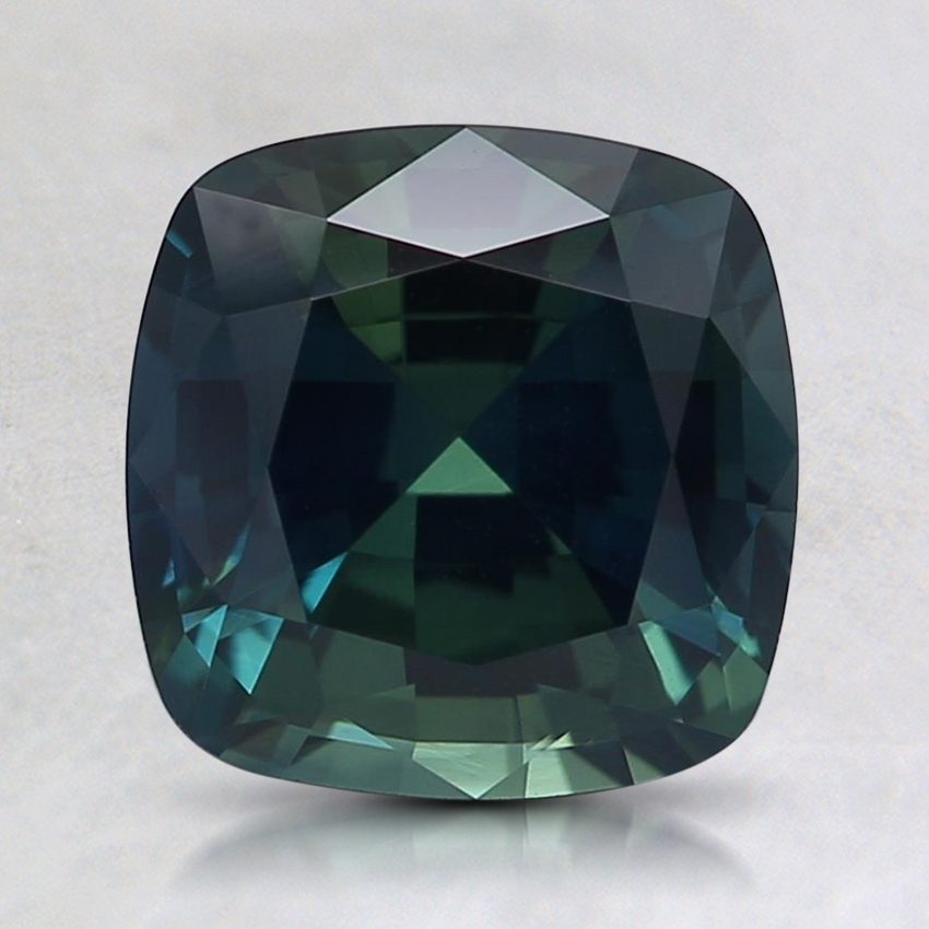 7.4mm Teal Cushion Sapphire