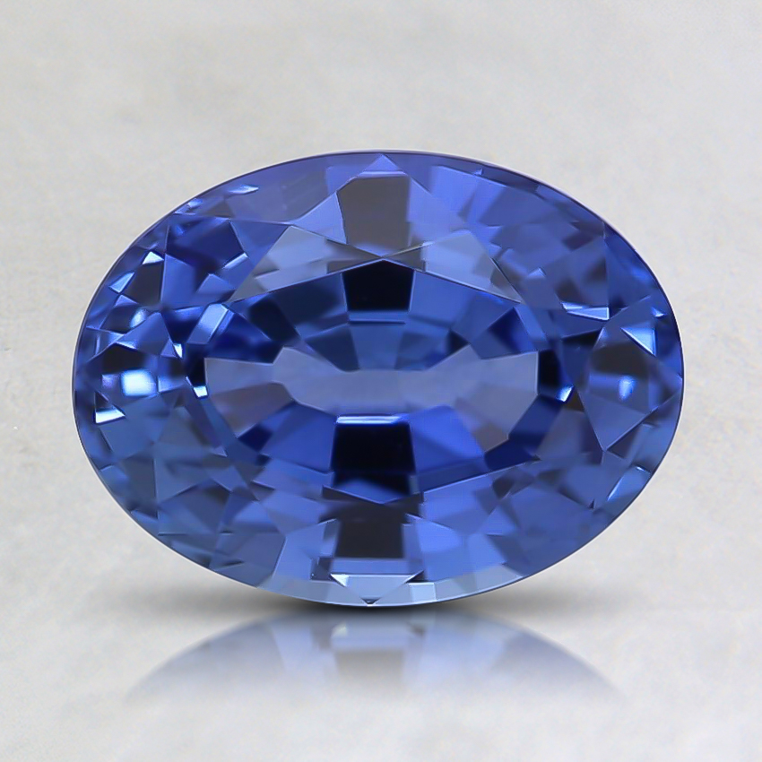 8.1x6.1mm Violet Oval Sapphire