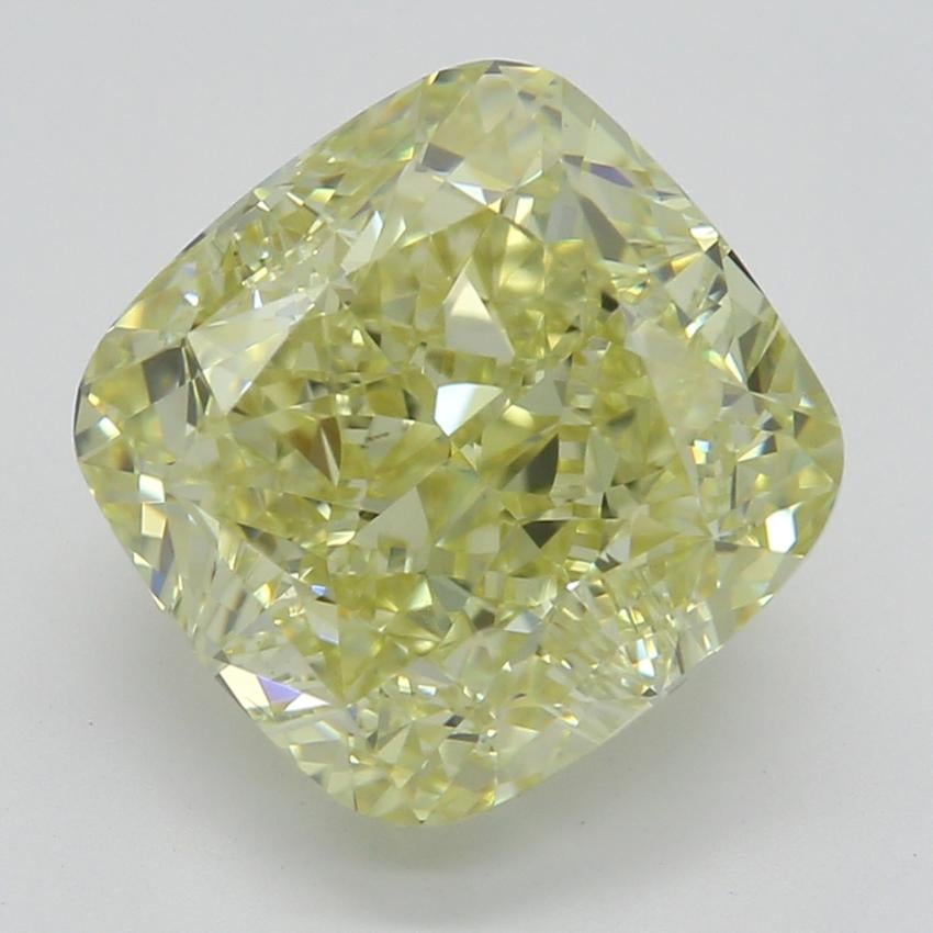 3.01 Ct. Fancy Yellow Cushion Diamond