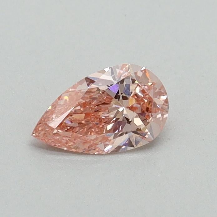 0.30 Ct. Fancy Vivid Pink Pear Lab Grown Diamond
