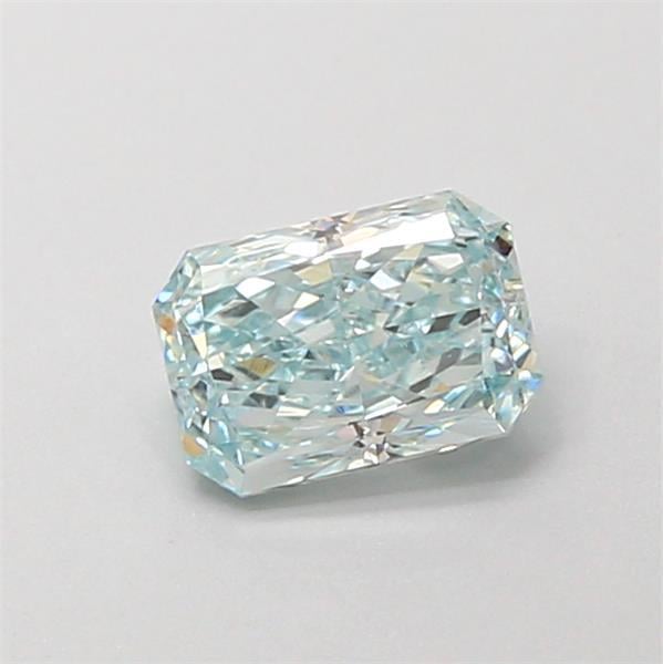 0.57 Ct. Fancy  Green Radiant Lab Grown Diamond