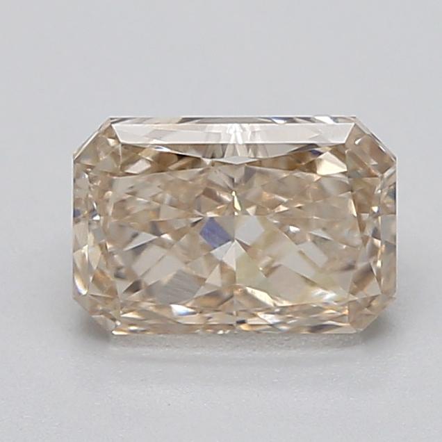 0.57 Ct. Very Light  Brown Radiant Lab Grown Diamond