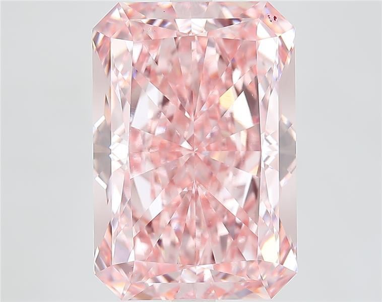 10.03 Ct. Fancy Vivid Pink Radiant Lab Grown Diamond