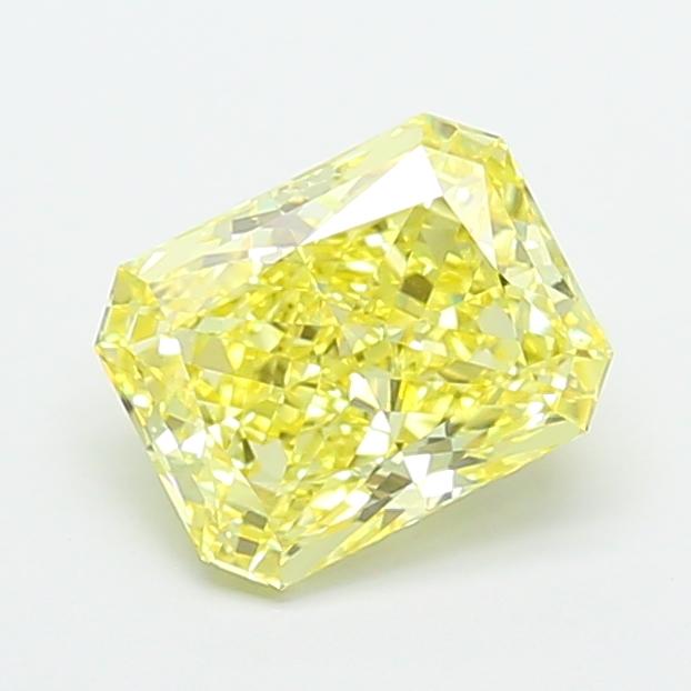 2.27 Ct. Fancy Yellow Radiant Lab Grown Diamond