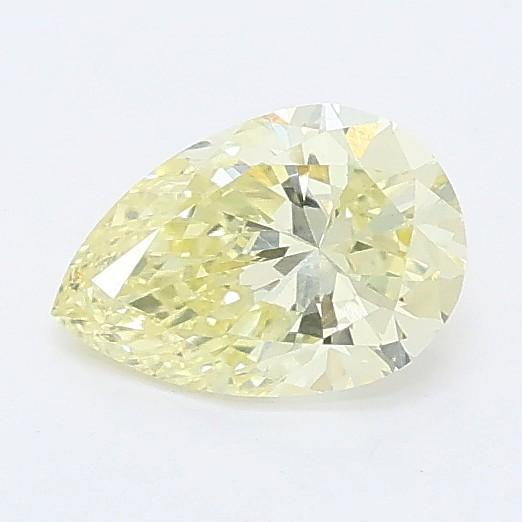 0.47 Ct. Fancy Yellow Pear Lab Grown Diamond