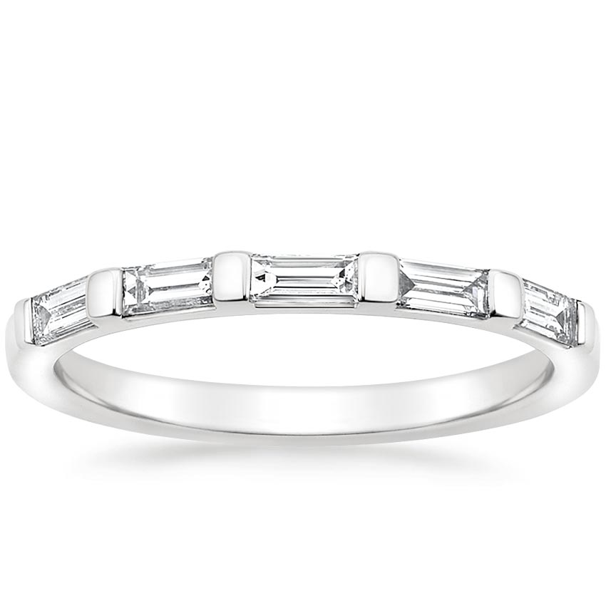 Platinum Lane Diamond Ring (1/3 ct. tw.), large top view