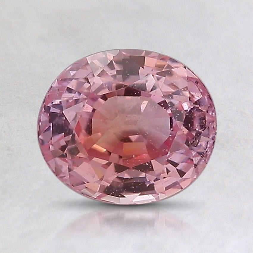7.2x6.2mm Padparadscha Oval Sapphire