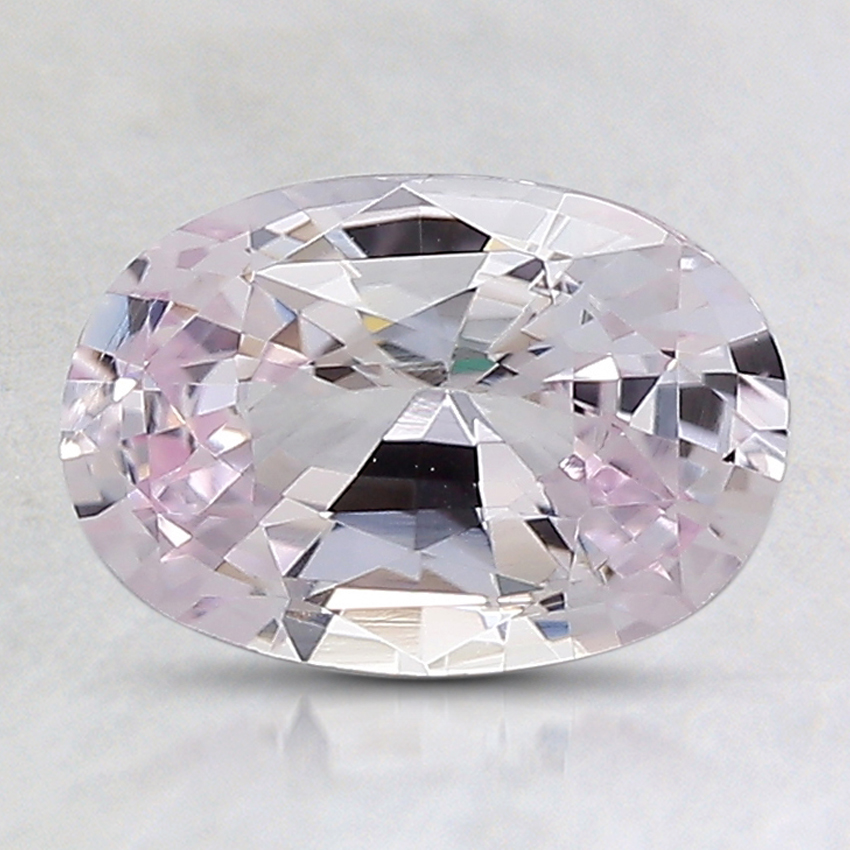 8.7x6mm Unheated Pink Oval Sapphire