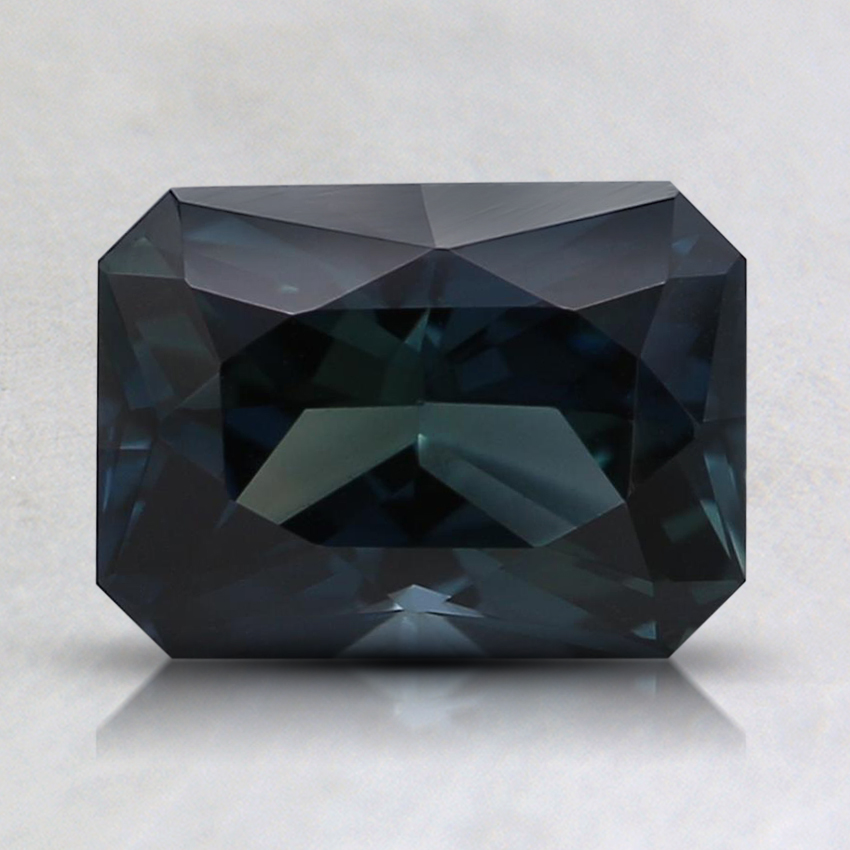 7.6x5.5mm Teal Radiant Sapphire