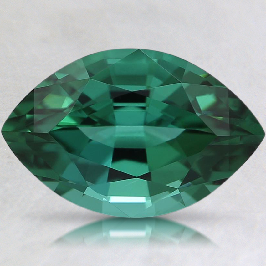 11.1x7.2mm Unheated Green Marquise Tourmaline