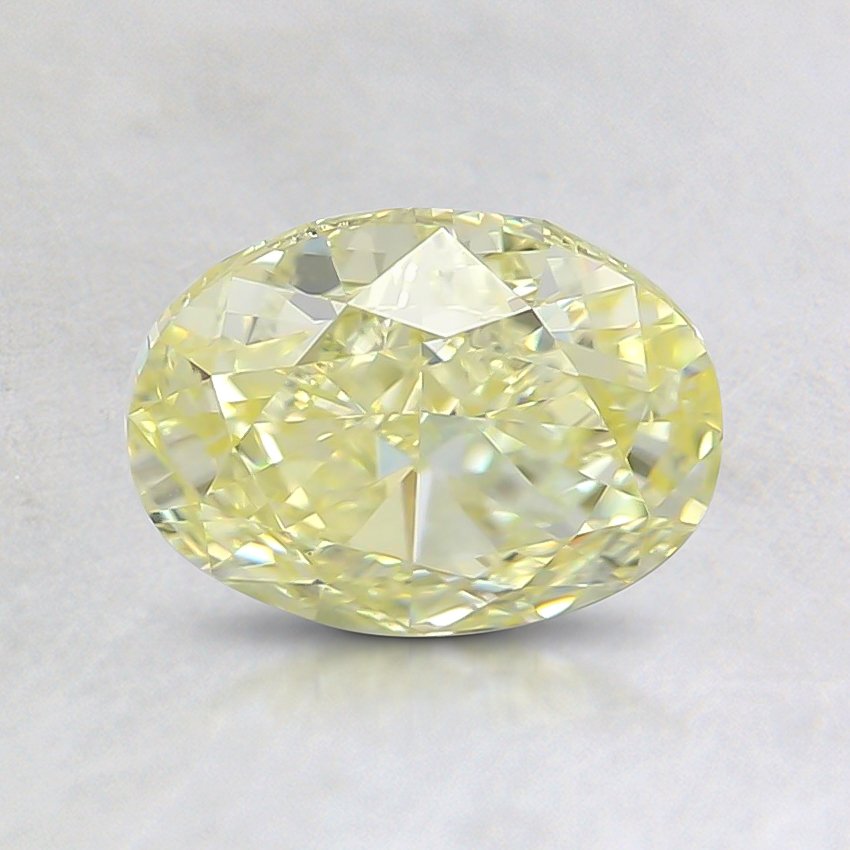 1.11 Ct. Fancy Yellow Oval Diamond