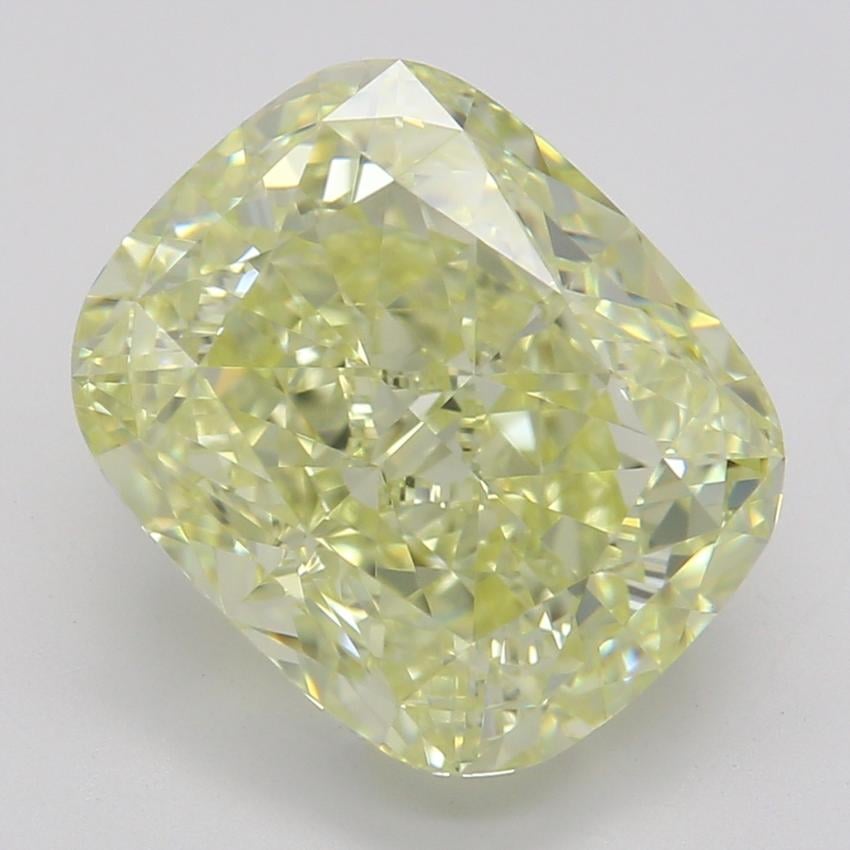 3.09 Ct. Fancy Yellow Cushion Diamond