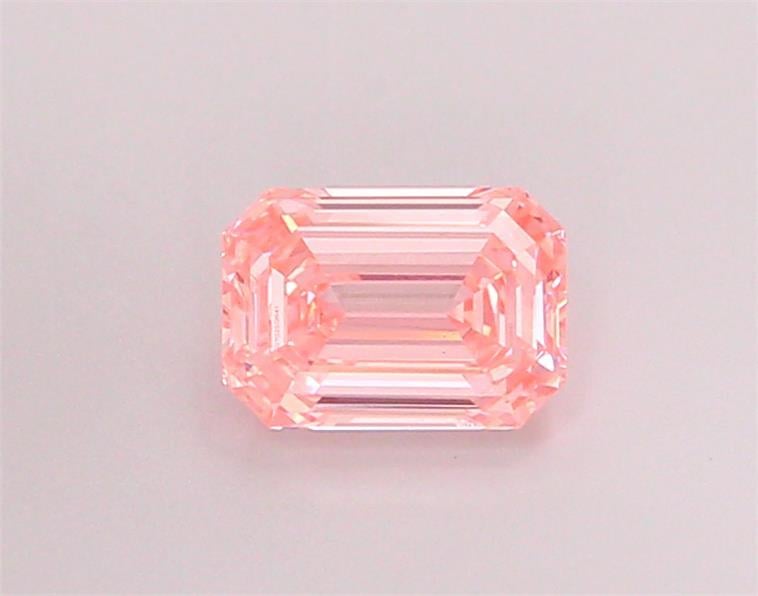 1.01 Ct. Fancy Intense Pink Emerald Lab Grown Diamond