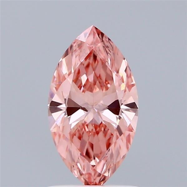 1.00 Ct. Fancy Vivid Pink Marquise Lab Grown Diamond
