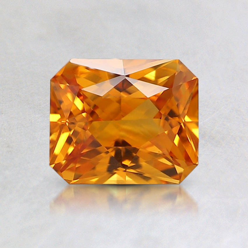 6.1x5.1mm Orange Radiant Sapphire