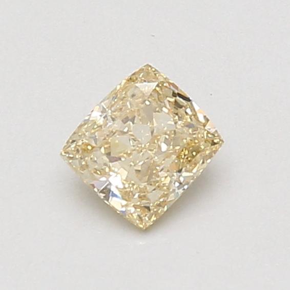 0.50 Ct. Fancy Yellow Cushion Lab Grown Diamond