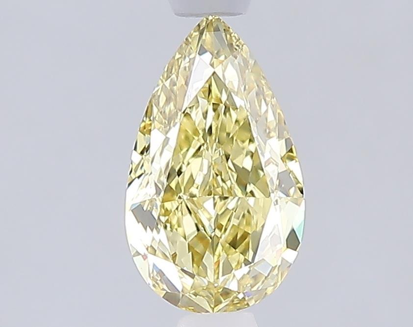 1.03 Ct. Fancy Intense  Yellow Pear Lab Grown Diamond